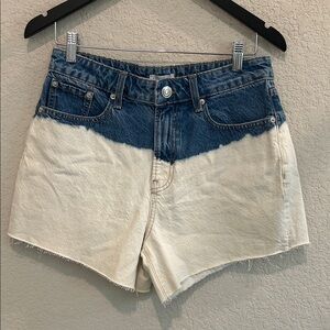 Gianni Bini Two-Tone  Dannijo Denim Shorts